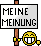 ;meinung