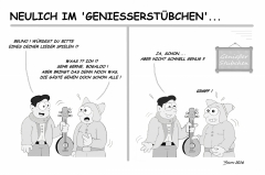 Neulich im 'Geniesserstübchen'...