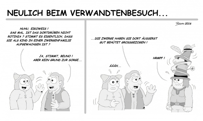 Neulich beim Verwandtenbesuch...