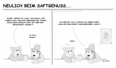 Neulich beim Saftgenuss...