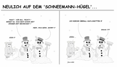 Neulich auf dem 'Schneemann-Hügel'...