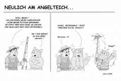 Neulich am Angelteich...