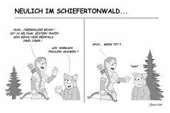 Neulich im Schiefertonwald...