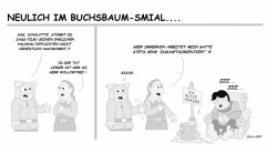 Neulich im Buchsbaum-Smial...